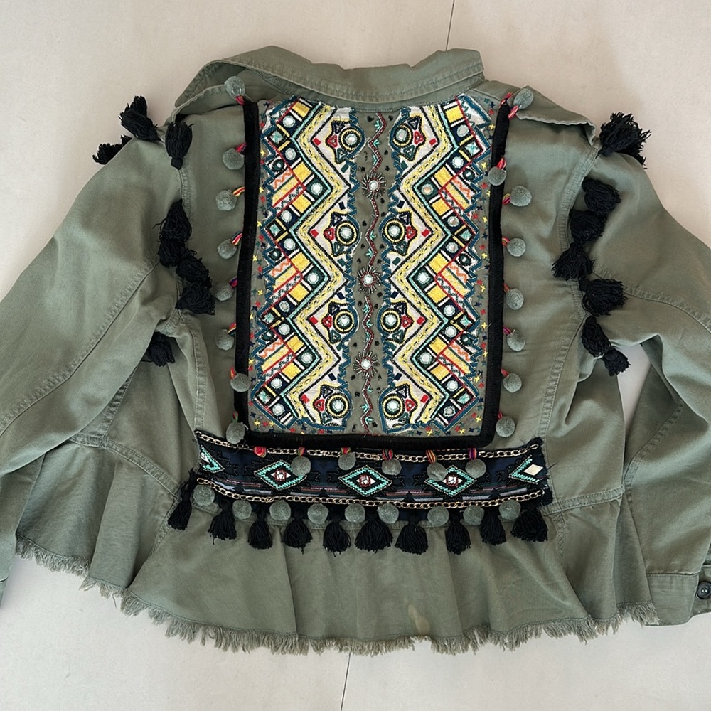 Zara Olive Green Jacket